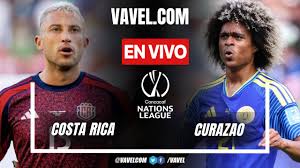 Costa Rica vs Curazao EN VIVO hoy en Concacaf Nations League (0-0)