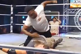 MMA fighter Raja Jackson arrested on felony charge after assault of pro wrestler at August show