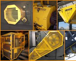 Image of Machine guarding examples