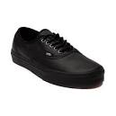 Images for black leather vans shoes