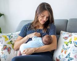 mother breastfeeding her baby