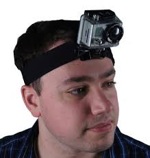 Colin, Go Pro also have a helmet or head mount that you could use without wearing a helmet. Image However I do agree the chest mount is probably a better, ... - GoPro_Hero2_Handling7