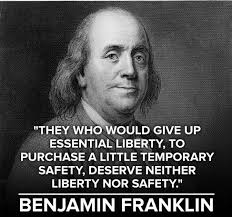 Ben Franklin Day We Fight Back Madison was, of course, exactly correct. Those sick enough to seek power over others are never satisfied with the amount they ... - ben-franklin-day-we-fight-back-e1390593124654