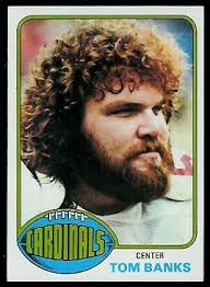 Tom Banks 1976 Topps football card. Want to use this image? See the About page. - Tom_Banks