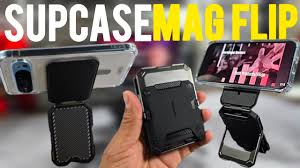 Supcase Mag Flip Stand | MagSafe Smartphone Stand & MagSafe Wallet - YouTube