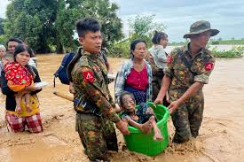 Typhoon Yagi devastates parts of Vietnam, Thailand and Myanmar as photos 
show communities underwater