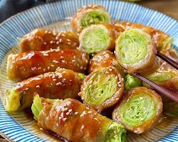 キャベツの肉巻きの画像