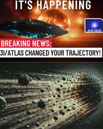 As 31 ATLAS moved past Earth, it caught the light of the Moon and reflected it in a way that made the entire structure visible to millions. People around the world saw