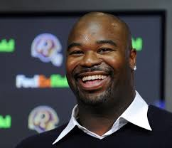 Raise your hand if you can recall the last time you discussed Albert Haynesworth on-field performance and not his hijinks or weight? - Albert%2BHaynesworth