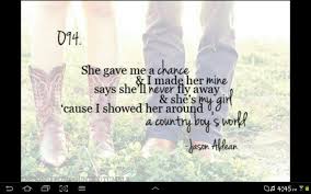 Country Love Quotes And Sayings. QuotesGram via Relatably.com