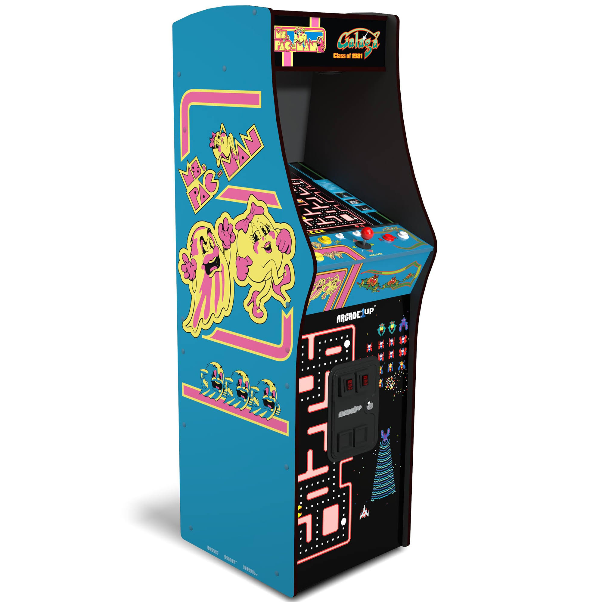Arcade1Up Ms. Pac-Man Class of '81 Deluxe Arcade Machine
