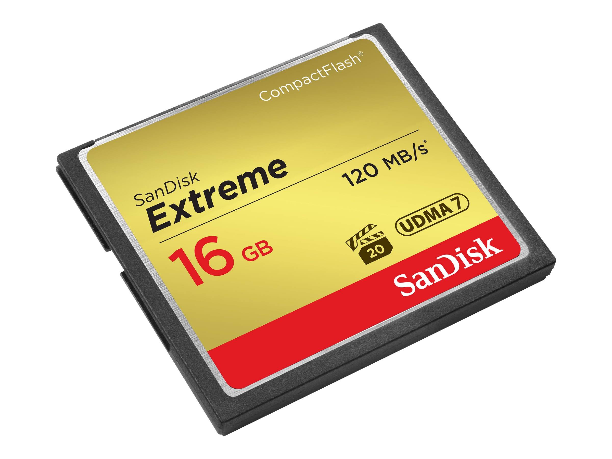 SanDisk Extreme CompactFlash Card