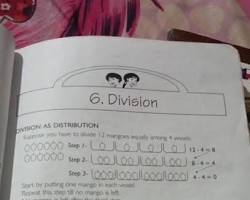 15 marbles divided into 3 equal groups, with 5 marbles in each group