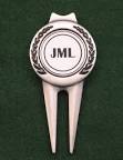 Personalized ball markers and divot tool