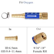 Flashback Arrestor Oxygen Acetylene Propane Check Valve ...