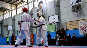 Iranian girls kick social barriers with Karate