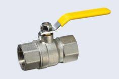 Brass Valve with Metal Handle