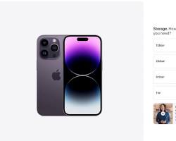 Image of Apple iPhone 14 Pro Max storage
