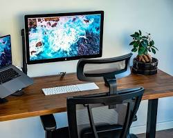 Image of home office setup