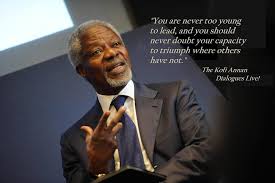 Kofi Annan&#39;s quotes, famous and not much - QuotationOf . COM via Relatably.com