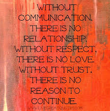 Quotes About Communication In Relationships. QuotesGram via Relatably.com