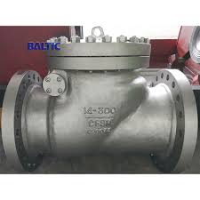 ASTM A351 CF8M Swing Check Valve, API 6D, 14 IN, CL300, RF ...