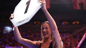 Sophie Cunningham steps into spotlight as guest Octagon Girl at McGregor-Holloway fight