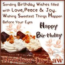 118 wishes ) Perfect Birthday Wishes Quotes For Brother In Law ... via Relatably.com