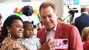 Nick Saban reacts on 'College GameDay' to Alabama's Saban Field dedication, 
receives messages from NFL alumni