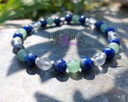 Image de Quartz de roche et lapislazuli