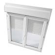 Fenetre pvc monobloc avec volet roulant solaire