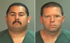 In 2011, these two scumbags – Fullerton, California cops Manuel Ramos and Jay Cicinelli – beat to death a homeless, schizophrenic man named Kelly Thomas. - manuel-ramos-jay-cicinelli-kelly-thomas-killers