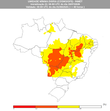 Previsão para sexta-feira (31) e sábado (01):