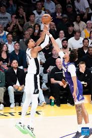 2025-2026 NBA regular season match: Los Angeles Lakers vs. San Antonio Spurs