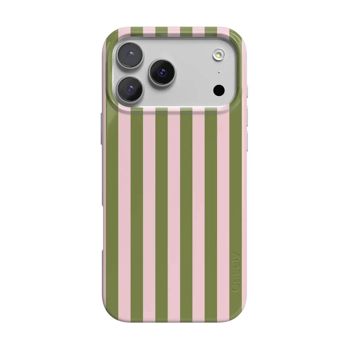 Casely iPhone 17 Pro Compatible with MagSafe Summer Stripes | Sunday Best Case Classic + MagSafe