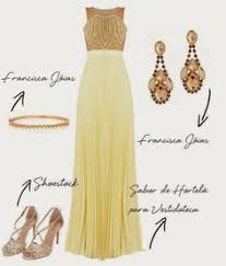 Image result for look completo vestido longo