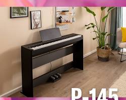 Image of Soft pedal on Yamaha P145