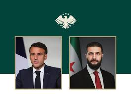 گفتگوی تلفنی مکرون و الجولانی
