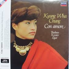 KYUNG-WHA CHUNG 정경화 Con Amore German 180 gram export release LP Decca 2012. Posted on August 17, 2013 by mic-south-korea - kyung-wha-chung