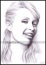 Happy Paris :) The drawing is a mixture of several photos. Made with a 2B pencil. - paris_hilton4