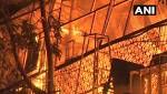 Massive Fire Breaks Chemical Factory