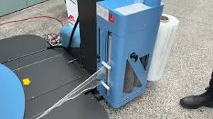 Roping Device for a Pallet Stretch Wrapping Machine - YouTube