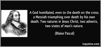 A God humiliated, even to the death on the cross; a Messiah ... via Relatably.com