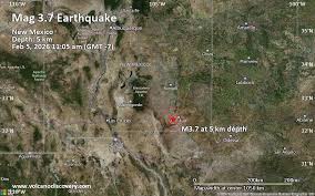 Small tremor of magnitude 3.7 just reported 13 miles southwest of Carlsbad, New Mexico, United States