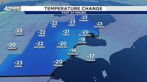 Cool Weather Across Metro Detroit and Minnesota