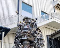 Image of SpaceX Raptor engine