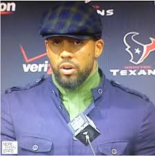 Walter Thurmond III went all-in with his look, he resembled a gentlemen from the 1800′s. Ummm.. Wow! - arian-foster-gameday-look-2