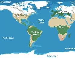 Image of world's oceans