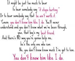 Lyric Quotes About Love. QuotesGram via Relatably.com