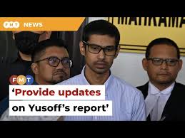 Yusoff’s lawyers give IGP 7 days to provide update on September report